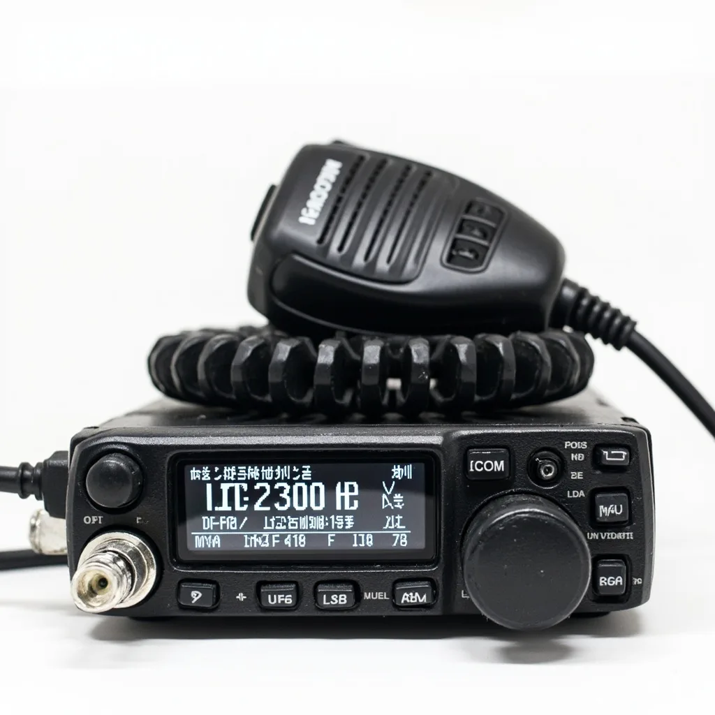 ICOM IC-2300H VHF FM Transceiver: Kompakt ve Güçlü