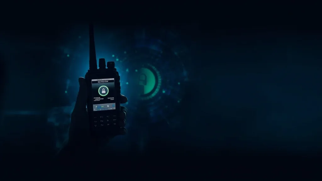 Telsiz AES-256 Şifreleme Görseli