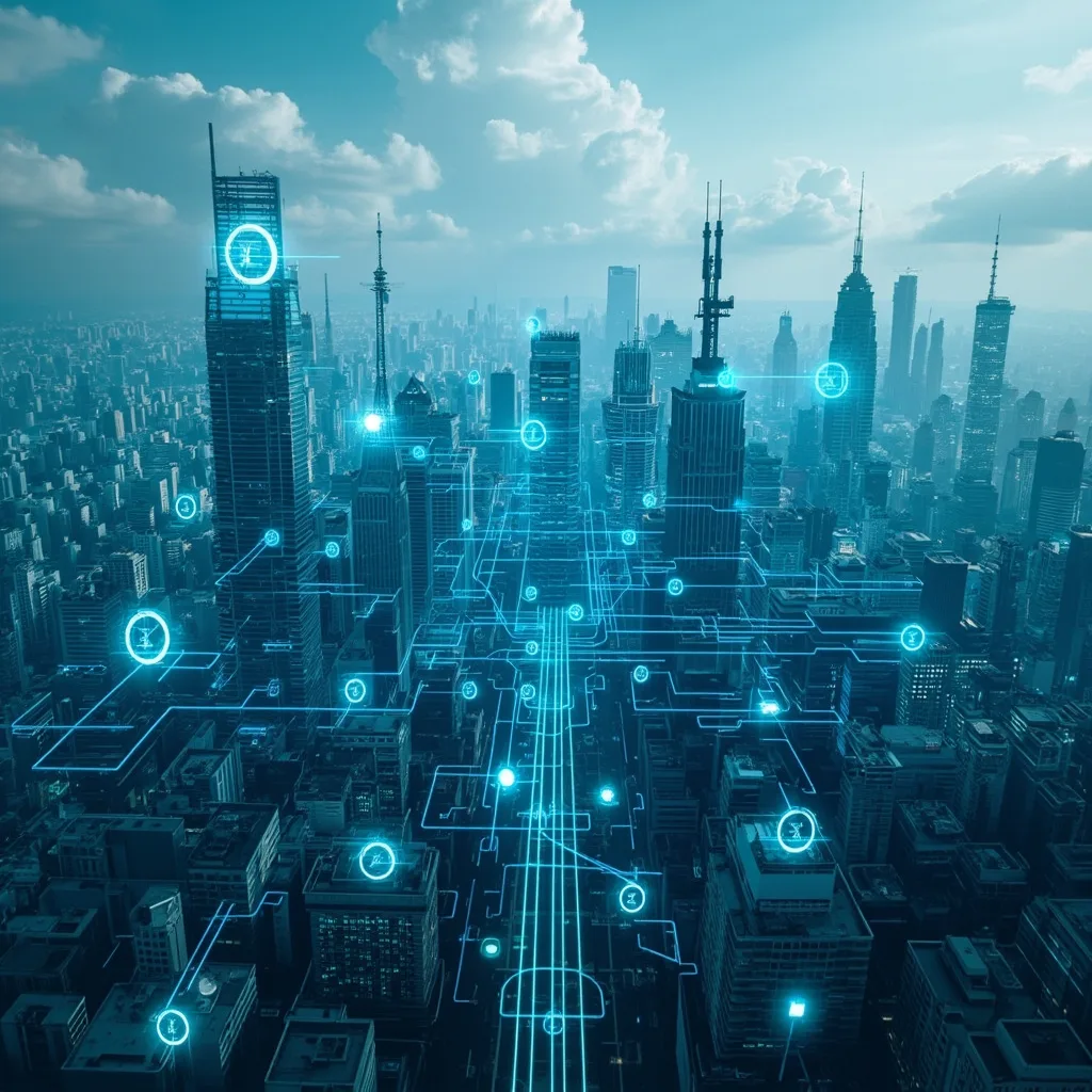 Akıllı Şehirler: Akıllı Şehir Altyapılarında Telsiz Ağlarının Rolü: IoT ile Entegrasyon