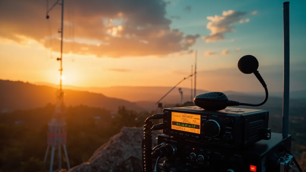 Amator telsiz anten ve radyo kulesi
