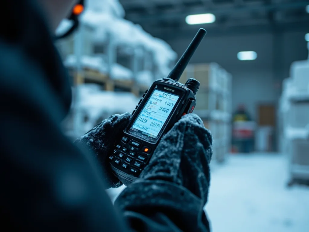 Ekstrem Koşullar: -40 Derecede Çalışabilen Telsizler: Soğuk Hava Deposu Çözümleri Cold environment radio communication