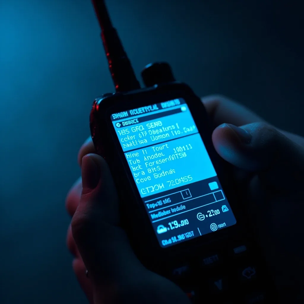 Veri İletişimi: Telsiz Üzerinden Kısa Mesaj (SMS) ve Telemetri Gönderimi